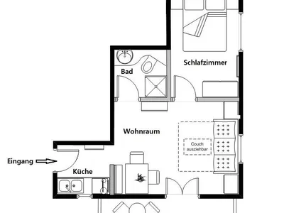 Ferienwohnung für 4 Personen (35 m²) in Bolsterlang 5/10