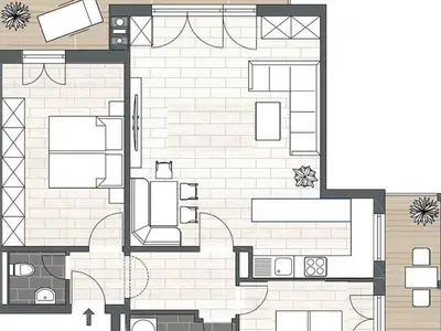 Ferienwohnung für 4 Personen (70 m²) in Bolsterlang 9/10