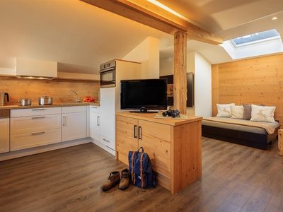 Alpin Lodge - Küche und Wohnen