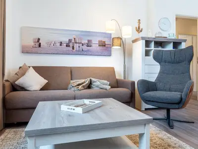 Wohn-/Essbereich mit Doppelschlafcouch