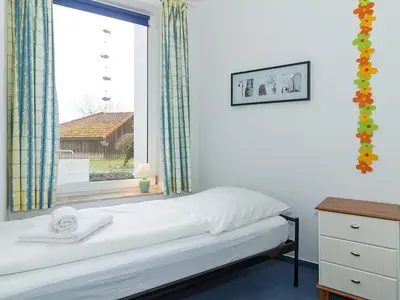 Schlafzimmer mit Einzelbett