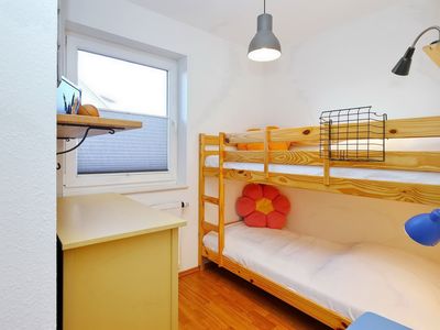 zweites Schlafzimmer mit Etagenbett