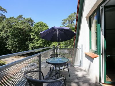 Balkon mit Sitzgruppe