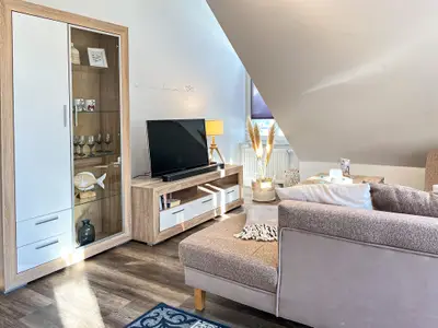 Wohnzimmer mit TV