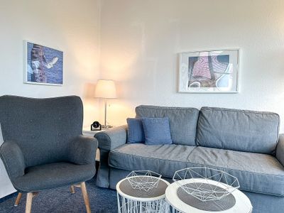 Wohnzimmer mit Schlafcouch