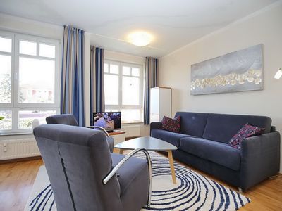 Wohnzimmer mit Schlafcouch