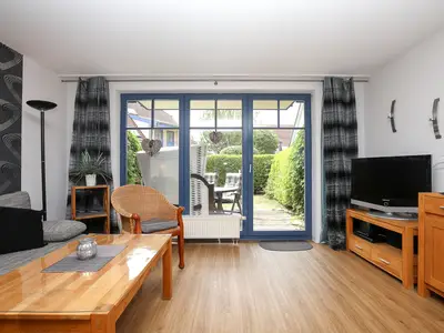 Blick ins Wohnzimmer