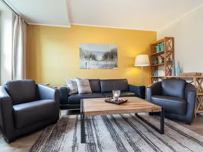 Wohnzimmer mit Sofaecke