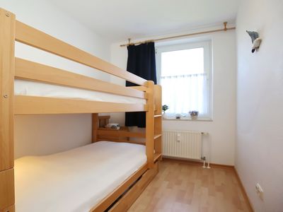 zweites Schlafzimmer mit Etagenbett