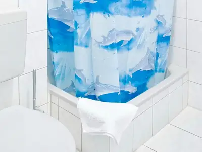 Badezimmer mit WC