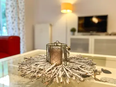 Wohnzimmer mit Dekoratives Detail