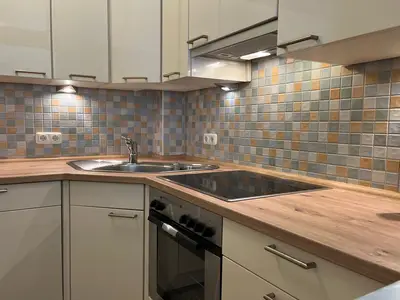 separate Küche