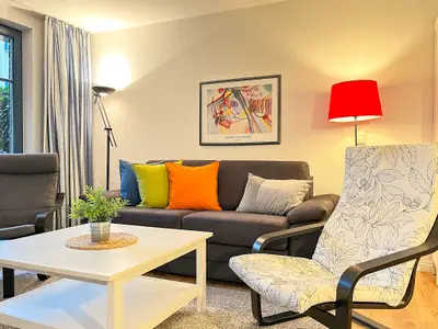 Wohnzimmer mit Sofa