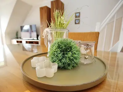 Wohnzimmer mit Esstisch