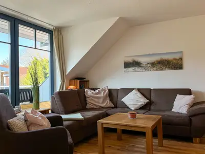 Wohnzimmer mit Sitzgruppe