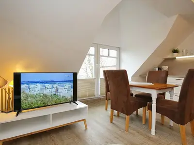 Wohnzimmer mit TV