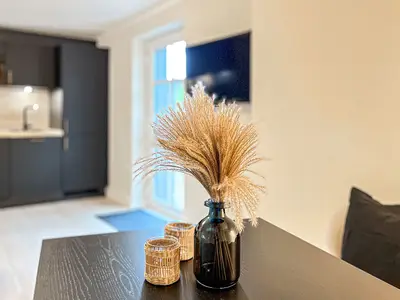 Essbereich mit Blick zur Küche