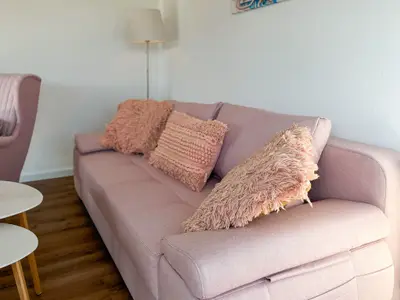 Schlafsofa im Wohnzimmer
