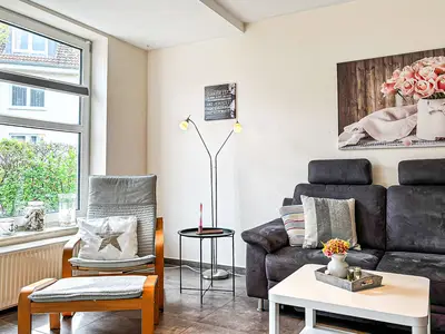 Wohnzimmer mit Sitzecke