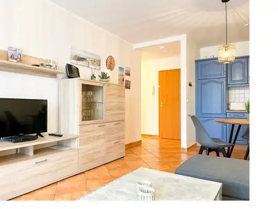 Wohnzimmer mit TV