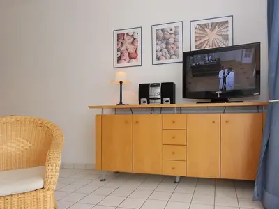 Wohnzimmer mit TV