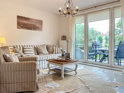 Blick ins Wohnzimmer