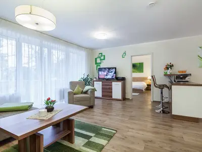 Wohnzimmer mit TV