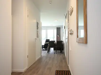 Flur mit blich in den Wohnbereich