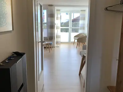 Blick ins Wohnzimmer