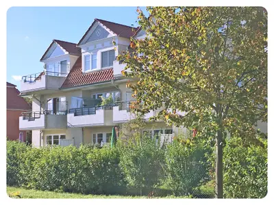 Rückseite des Hauses