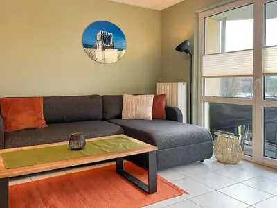 Schlafsofa im Wohnzimmer