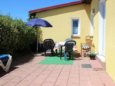 Blick auf die Terrasse