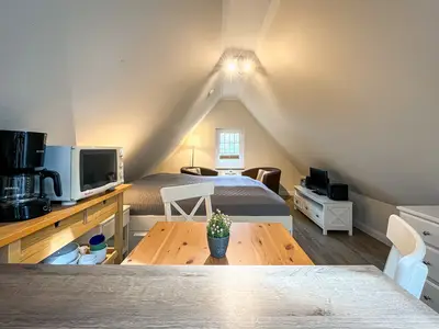 Blick zum Wohnzimmer