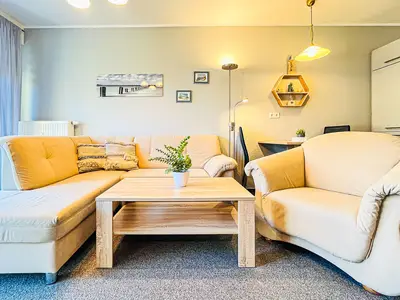 Wohnzimmer mit Sofaecke