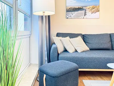 Wohnzimmer mit Sofaecke