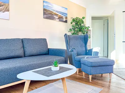 Wohnzimmer mit Sofaecke