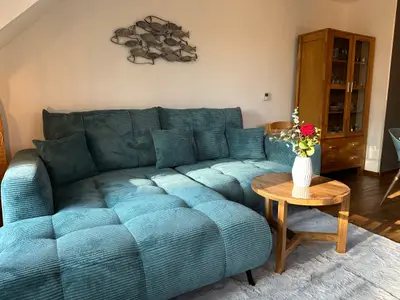 Ecksofa im Wohnzimmer