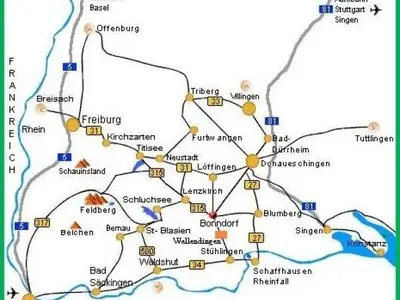 Ferienwohnung für 3 Personen (45 m²) in Bonndorf im Schwarzwald 5/9