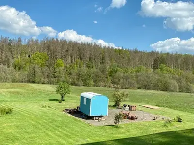 Ausblick vom Schlafzimmer