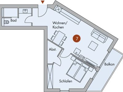 Ferienwohnung für 3 Personen (57 m²) in Börgerende-Rethwisch 10/10