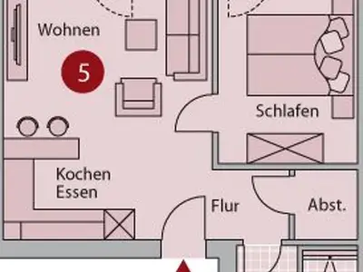 Ferienwohnung für 4 Personen (45 m²) in Börgerende-Rethwisch 10/10