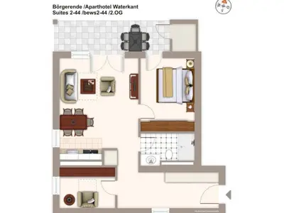 Ferienwohnung für 5 Personen (68 m²) in Börgerende-Rethwisch 8/10