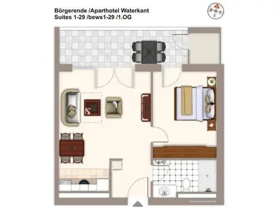 Ferienwohnung für 4 Personen (49 m²) in Börgerende-Rethwisch 8/10