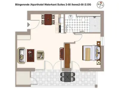 Ferienwohnung für 4 Personen (58 m²) in Börgerende-Rethwisch 10/10