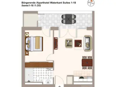 Ferienwohnung für 4 Personen (49 m²) in Börgerende-Rethwisch 8/10