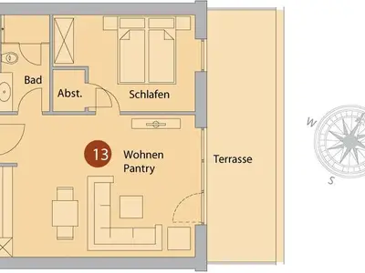 Ferienwohnung für 3 Personen (53 m²) in Börgerende-Rethwisch 8/10