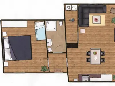 Ferienwohnung für 4 Personen (56 m²) in Borkum 10/10