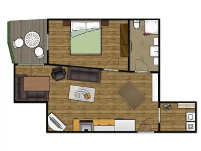Ferienwohnung für 2 Personen (55 m²) in Borkum 9/10