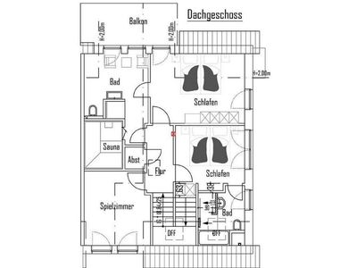 Ferienwohnung für 6 Personen (140 m²) in Borkum 9/10