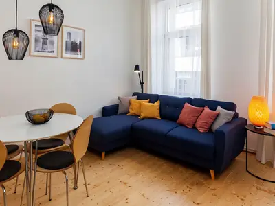 Wohnzimmer Sitzecke und Essecke